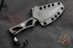 Нож за врата Spartan Blades Enyo All Black AUS-8A » Force.BG