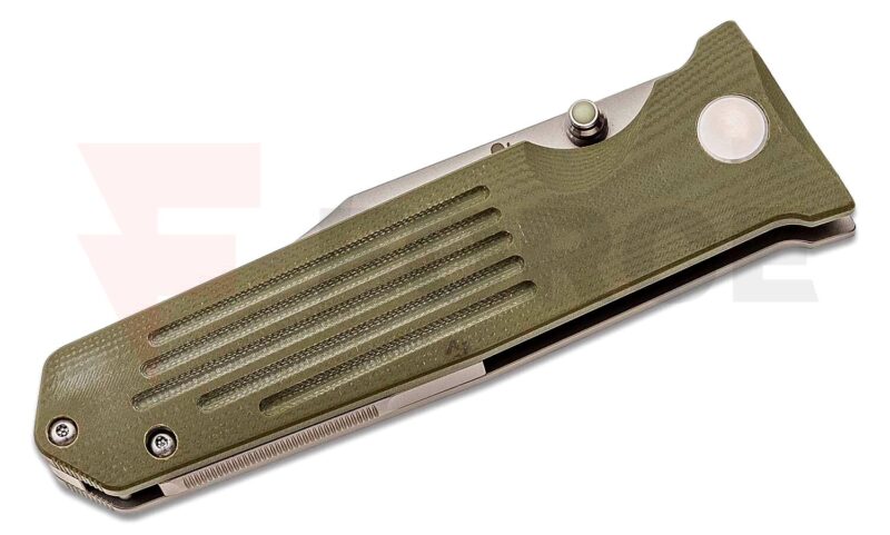 Нож SPD X Terrain 365 STS-AT Terravantium Dendritic Cobalt OD Green G10 Titanium » Force.BG