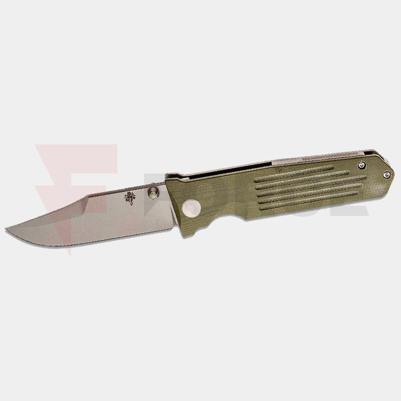 Нож SPD X Terrain 365 STS-AT Terravantium Dendritic Cobalt OD Green G10 Titanium » Force.BG