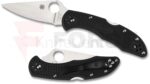 Сгъваем нож Spyderco Delica 4 VG-10 черен 73 мм » Force.BG