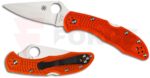 Нож Spyderco Delica 4 Flat Ground VG-10 FRN Orange » Force.BG