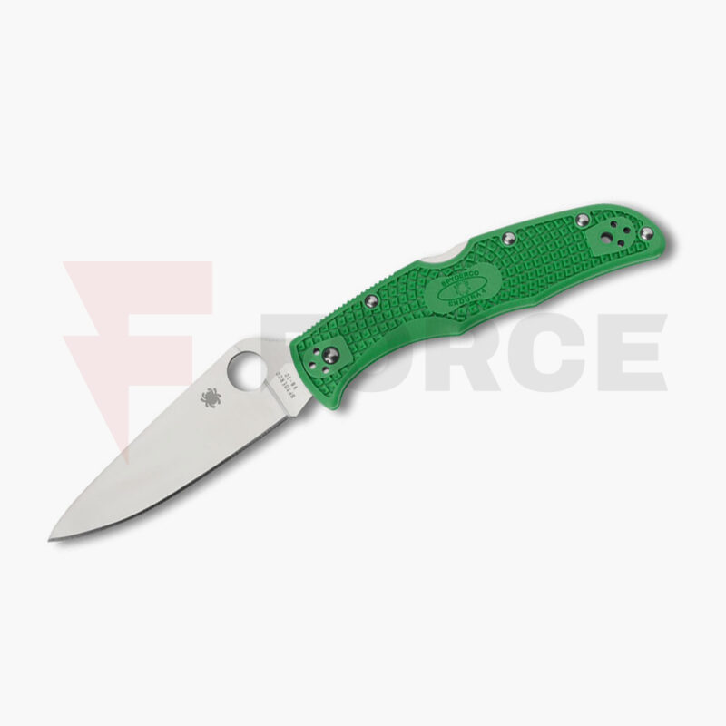 Сгъваем нож Spyderco Endura 4 VG-10 зелен » Force.BG