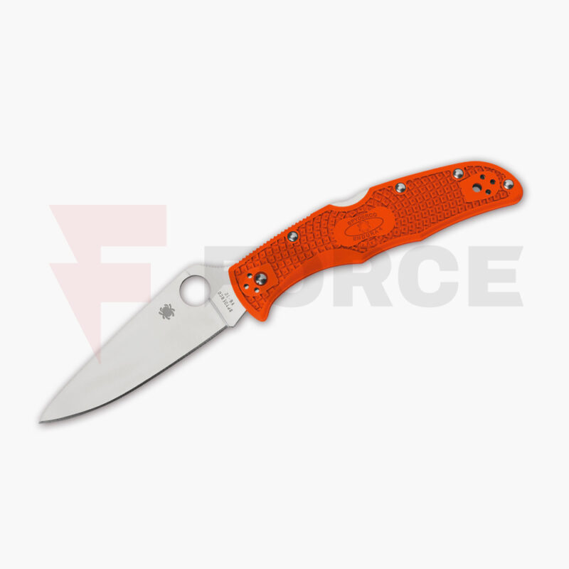 Сгъваем нож Spyderco Endura 4 VG-10 оранжев » Force.BG