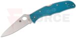 Нож Spyderco Endura 4 Flat Ground VG 10 FRN Blue » Force.BG