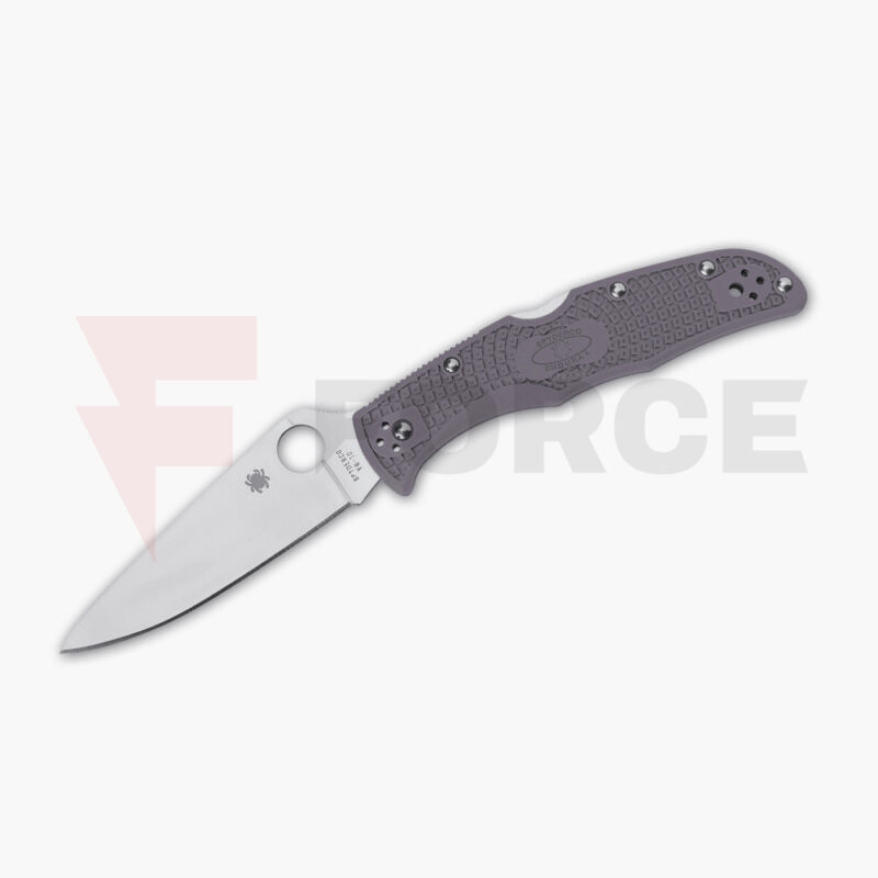 Сгъваем нож Spyderco Endura 4 Flat Ground VG-10 сив » Force.BG