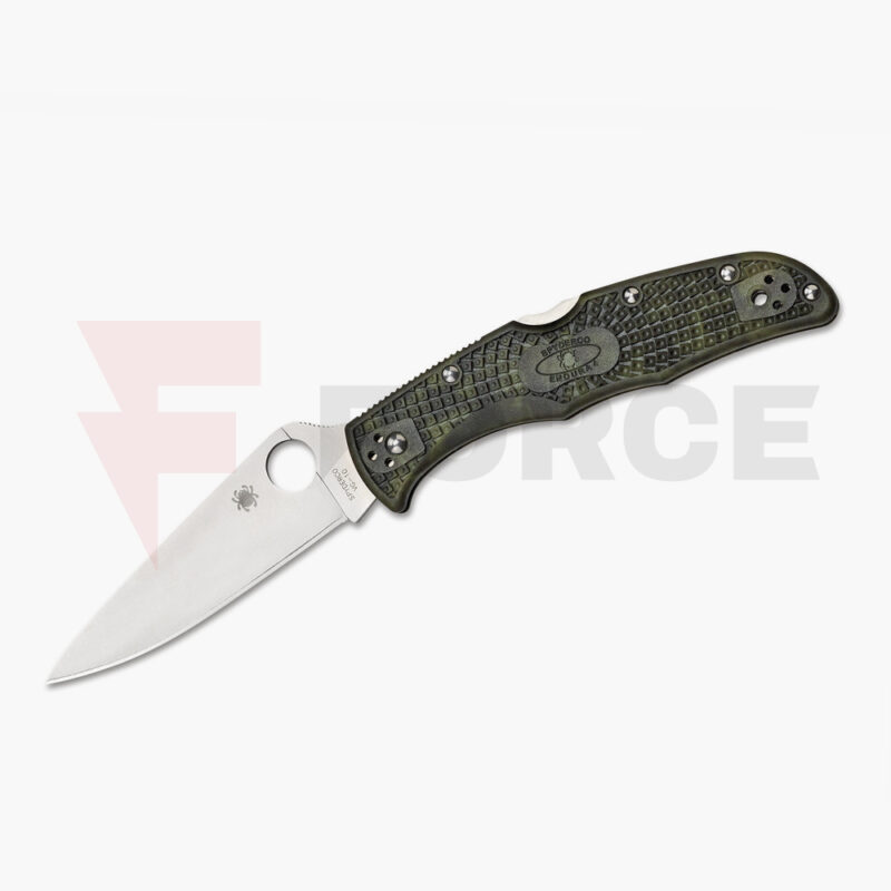 Сгъваем нож Spyderco Endura 4 Zome Green VG-10 » Force.BG