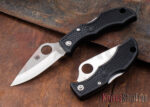 Компактен джобен нож Spyderco LadyBug 3 Black VG10 » Force.BG