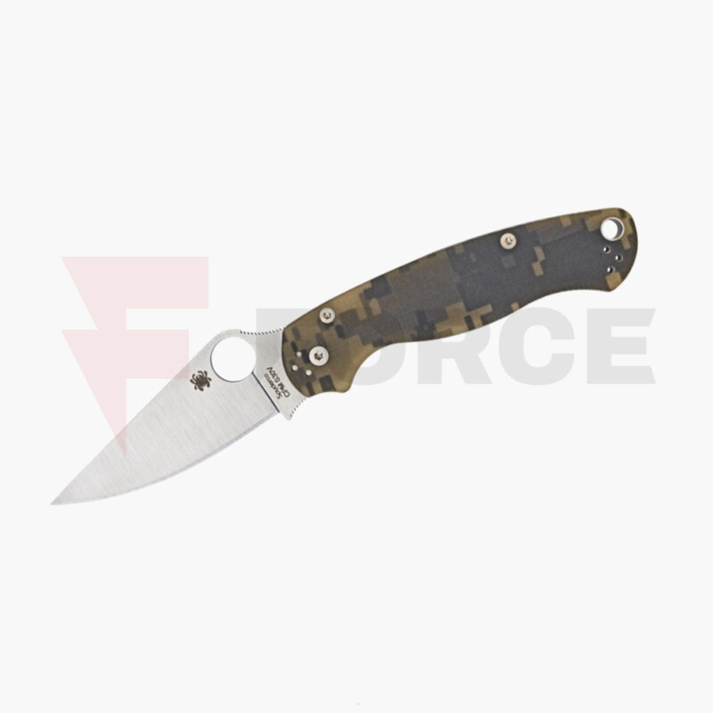 Сгъваем нож Spyderco Para Military 2 CPM-S45VN Digital Camo » Force.BG