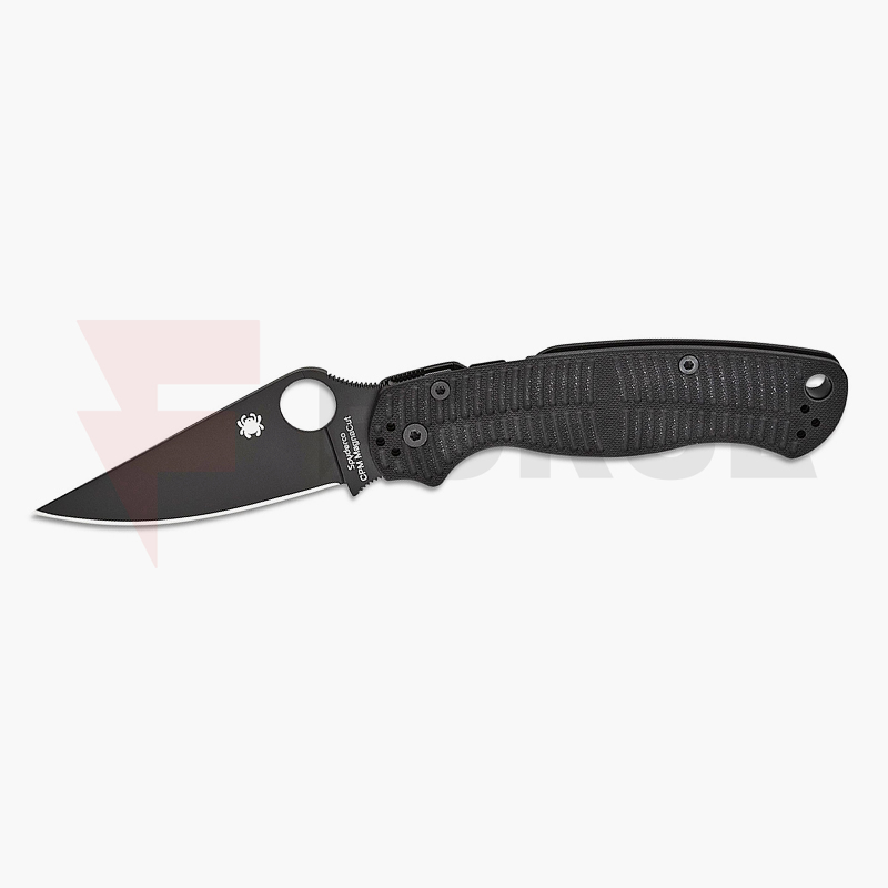 Сгъваем нож Spyderco Para Military 2 Salt Black CPM MagnaCut » Force.BG