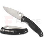 Сгъваем нож Spyderco Resilience 8Cr13MoV черен FRN » Force.BG