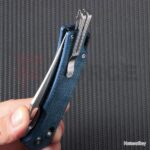 Сгъваем нож SRM 9203-ME 10Cr15MoV Micarta Blue » Force.BG
