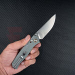 Сгъваем нож SRM 255L-GK 10Cr15CoMoV G10 сив 82мм » Force.BG