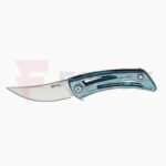 Сгъваем нож SRM Unicorn 7415-TZ 154CM Titanium Blue » Force.BG