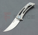 Сгъваем нож SRM Unicorn 7415-TZ 154CM Titanium Blue » Force.BG
