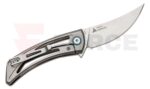 Сгъваем нож SRM Unicorn 7415-TZ 154CM Titanium Blue » Force.BG