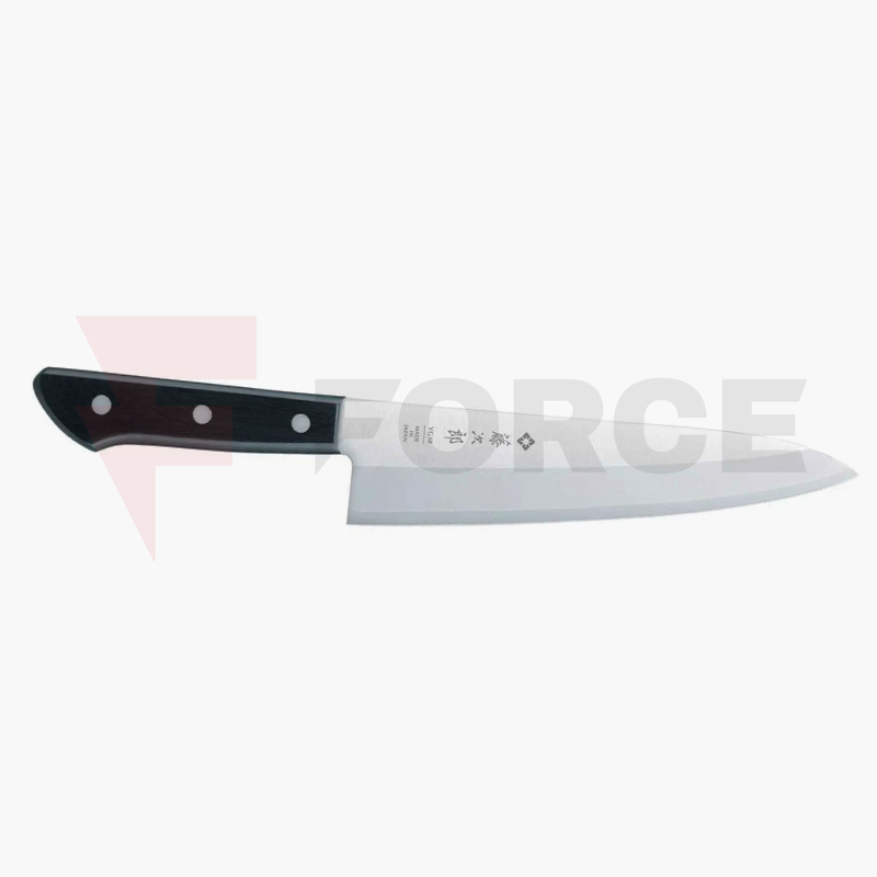 Нож Tojiro Basic Chef VG10 Reinforced Black Pakka Wood » Force.BG