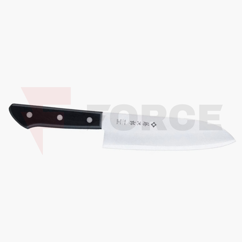 Нож Tojiro Basic Santoku VG10 Reinforced Black Pakkawood » Force.BG