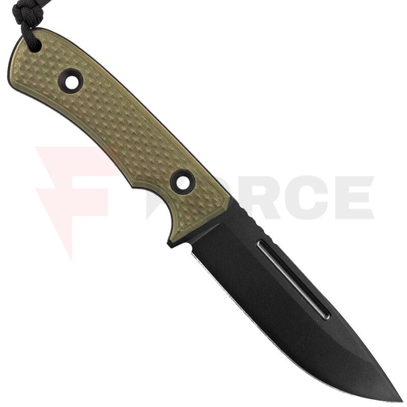 Фиксиран нож TRC Knives SOUTH POLE V4E DLC GREEN G-10 115мм » Force.BG