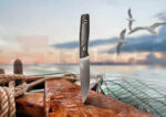 Ловен нож TRC THIS IS FREEDOM черен M390 Canvas Micarta » Force.BG