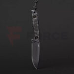 Тактически нож TRC Urban Tactical Elmax DLC Black Camo Carbon Fiber » Force.BG