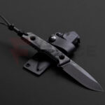 Тактически нож TRC Urban Tactical Elmax DLC Black Camo Carbon Fiber » Force.BG