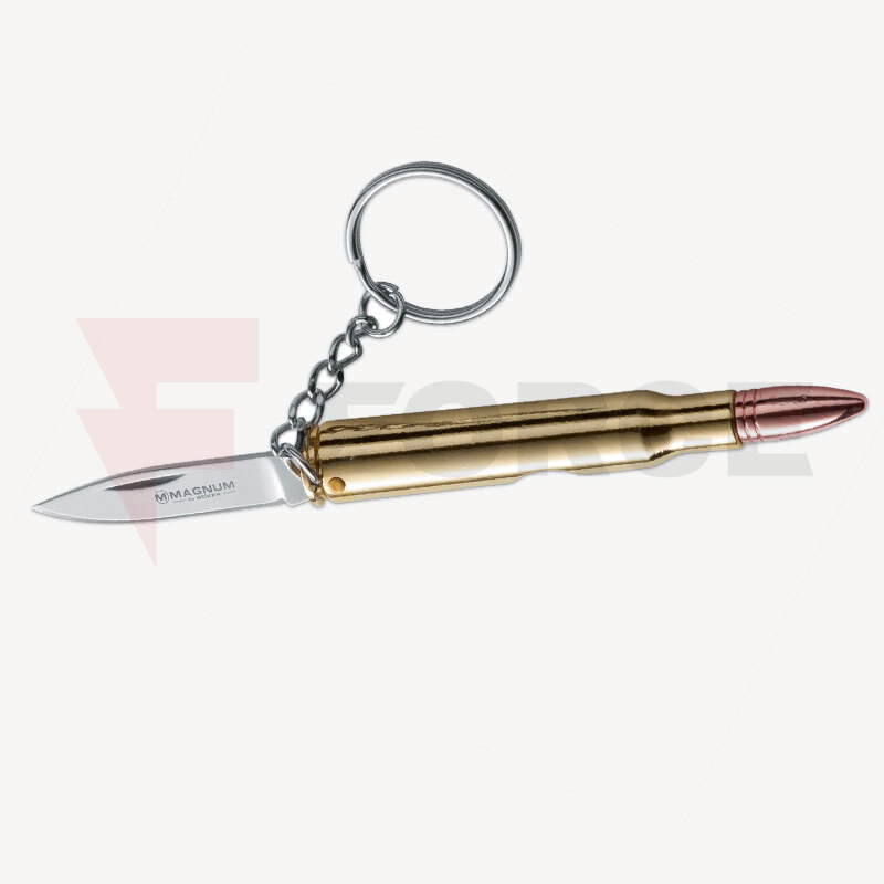 Нож във формата на куршум с ключодържател Böker 30-06 Bullet Knife 440A » Force.BG