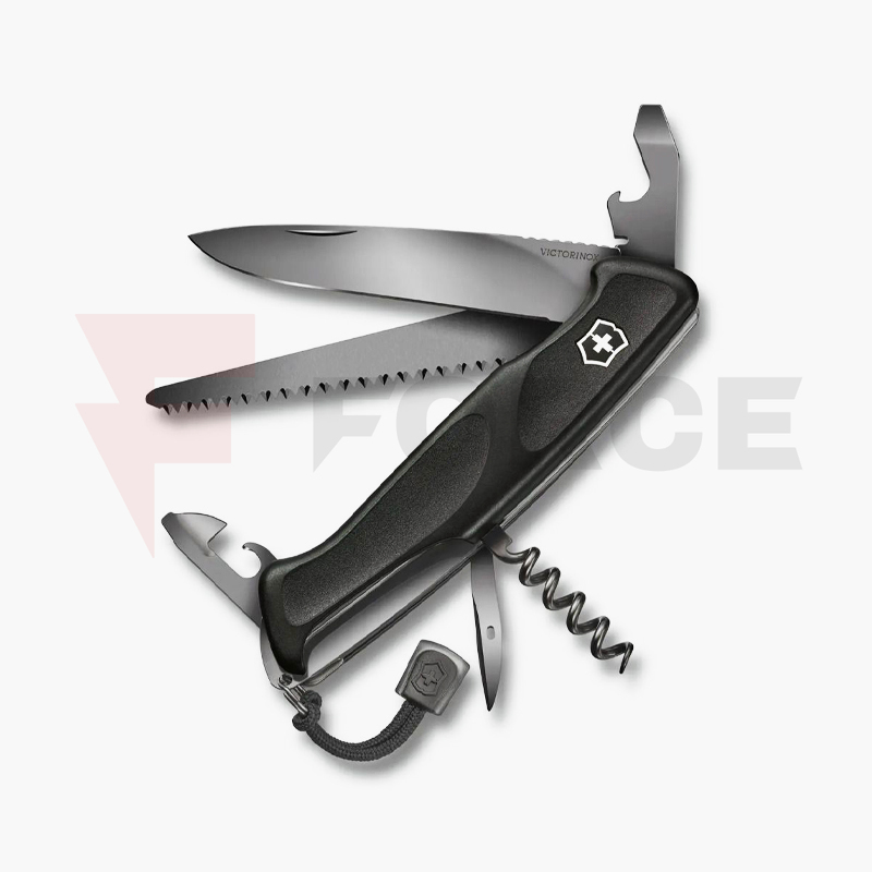 Многофункционален джобен нож Victorinox Ranger Grip 55 Onyx Black » Force.BG