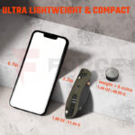 Сгъваем нож Vosteed Mini Nightshade 14C28N G10 зелен 66мм » Force.BG