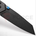 Нож Vosteed Parallel Super Slim 154CM Black Stonewash Black Titanium » Force.BG
