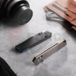 Нож Vosteed Parallel Super Slim 154CM Black Stonewash Black Titanium » Force.BG