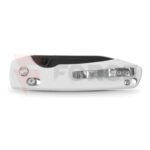 Сгъваем нож Vosteed Raccoon Crossbar Lock 14C28N G10 White » Force.BG