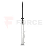 Сгъваем нож Vosteed Raccoon Crossbar Lock 14C28N G10 White » Force.BG