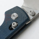 Джобен нож Vosteed Raccoon 14C28N Micarta Blue » Force.BG