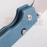 Сгъваем нож Vosteed Raccoon 14C28N Micarta Blue » Force.BG