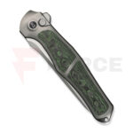 Джобен нож WE Knife 702XI Gray Titanium с M390 острие » Force.BG
