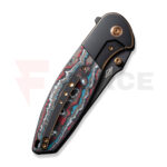 Сгъваем джобен нож WE Knife Nitro OG CPM 20CV Titanium Black & Nebula Fat Carbon » Force.BG