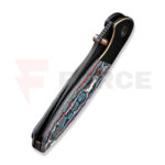 Сгъваем джобен нож WE Knife Nitro OG CPM 20CV Titanium Black & Nebula Fat Carbon » Force.BG