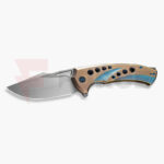 Сгъваем нож WE Knife Ziffius CPM 20CV Grey Flamed » Force.BG