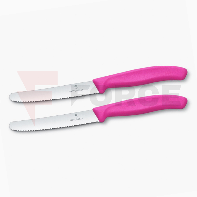 Нож за домати Victorinox Swiss Classic 11 см розов » Force.BG