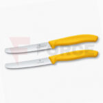 Кухненски нож за домати Victorinox Swiss Classic 11 см назъбен зелен » Force.BG