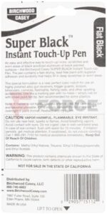Оксидация Писалка Birchwood Instant Touch-Up Pen Черен Мат » Force.BG