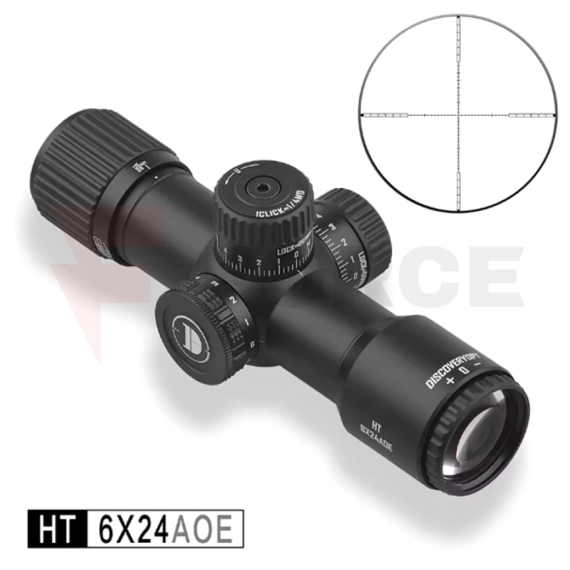 Оптика за оръжие 6x24 Discovery Optics HT 6x24AOE 30mm » Force.BG
