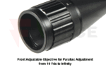 Оптика за оръжие Leapers UTG 6-24x50 AO Mil-Dot » Force.BG