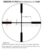 Оптика за оръжие Vortex Crossfire II 3-9x40 V-Plex » Force.BG
