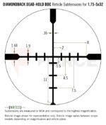 Оптика за оръжие Vortex Diamondback 1.75-5x32 DBK-08-BDC » Force.BG