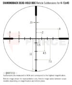 Оптика за оръжие Vortex Diamondback 4-12x40 DBK-04-BDC » Force.BG