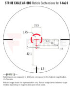 Оптика за оръжие Vortex Strike Eagle 1-6x24 AR-BDC2 » Force.BG