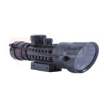 Оптика за прашки WUSAN 3-10x 42mm с лазер и осветление » Force.BG