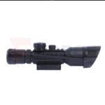 Оптика за прашки WUSAN 3-10x 42mm с лазер и осветление » Force.BG