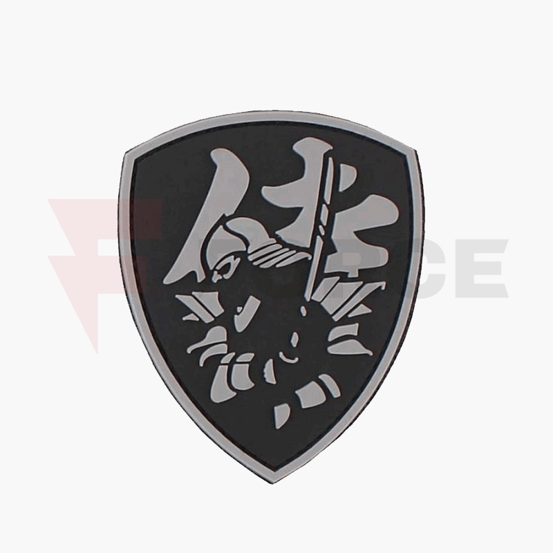 Гумен пач 3D Samurai Shield Grey - 8.4х6.8 см » Force.BG